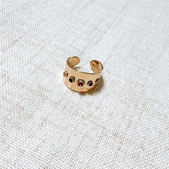 Vintage gold diamond ring N578 - Picture 4 of 6